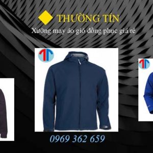 Xưởng máy áo gió đồng phục giá rẻ
