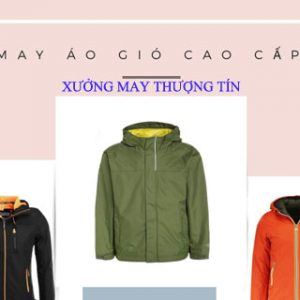may áo gió cao cấp làm quà
